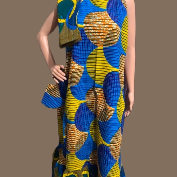 LONG LOOSE DRESS - Picture 10 of 12